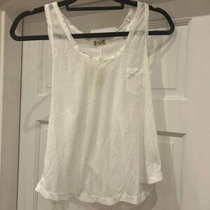 We The Free White Tank